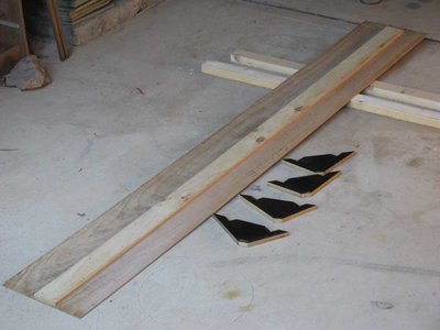 Saw guide and W clamps completed.