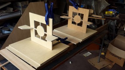 Baffles installed