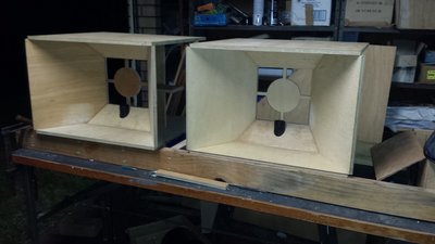 Reflectors/top hats installed