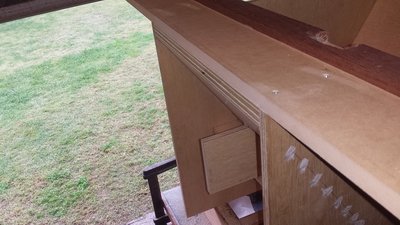 Horn panels flush