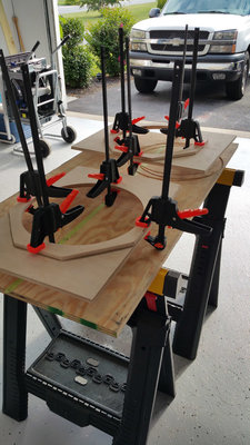 building the baffles