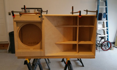 test fitting the sides to see if anything was off. Good wood helped for a great outcome