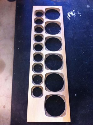 Completed baffle