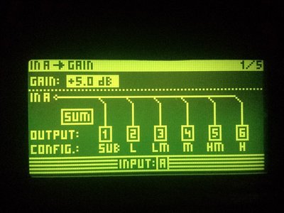 They are currently powered by 1 EP4000 with these DCX settings. Still tweaking. I believe there is more to be had by adding a second EP4000 which I have but haven't hooked up yet.  I borrowed my friend's OMNImic again but haven't had a chance to measure yet (new computer issues) and probably won't until I move the 2 to the other side of the room and the flooring is done. BUT, THEY ABSOLUTELY HAMMER!