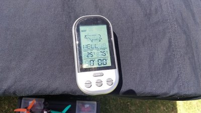 Temp monitor after 20mins
