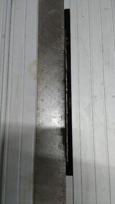 Squaring the blade