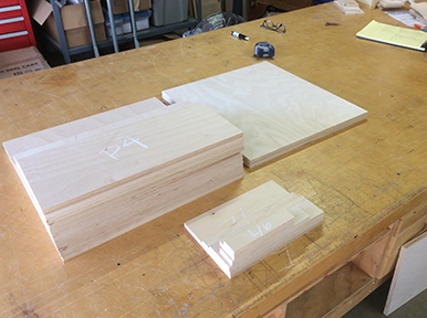 All Baltic Birch parts cut.