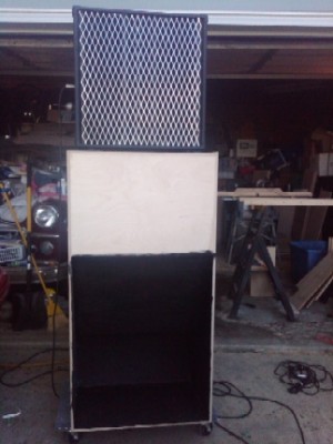 HOW NOT TO SETUP...  but WTH it sounded damn good!