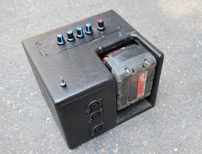 back view of amp module