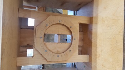woofer baffle mockup