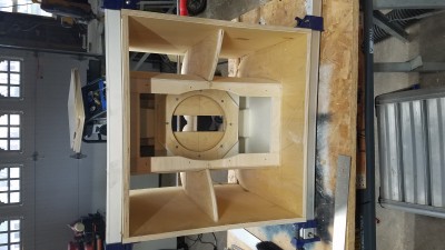 cab 1 side braces gluing