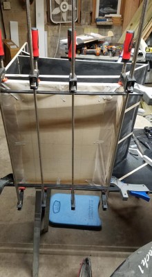 panel 7 / front frame and cover