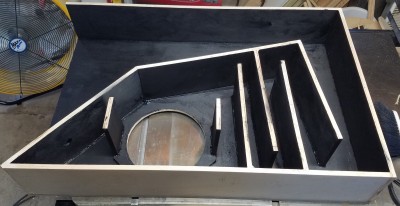 Insides painted