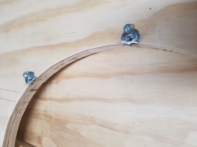 T-nuts ground for clearance