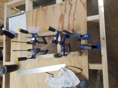 access cover flanges clamped