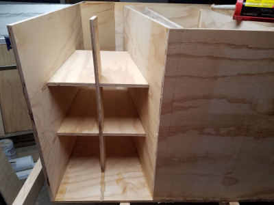 Panel 13 and mount braces