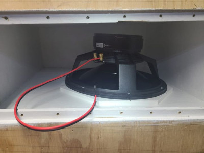 driver mounted and wired