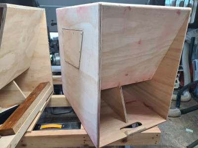 put some PL in a deep void with wax paper and a block to keep it flat