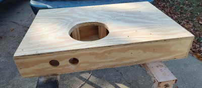 Truck Tuba sanded and ready for testing.jpg