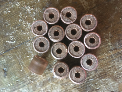 Finished spacers
