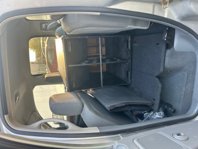 18.5&quot; wide Tuba 45 loaded with 2 MCM 55-2421 8&quot; drivers, in the back seat of my truck!