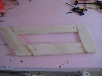Mouth brace on my kustom flattening rig aka a piece of foam.JPG