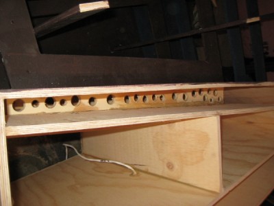 More holes in the brace.JPG