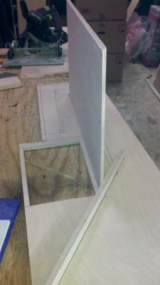Another 58 Degree angle to cut, YEAH!!!!!!