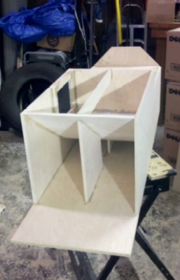 Added brace for front panel