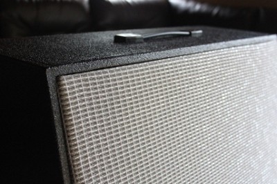 black and silver grill