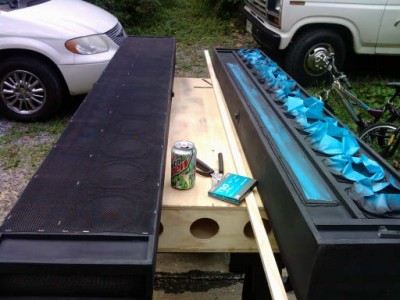 Pet screen and painting driver frames