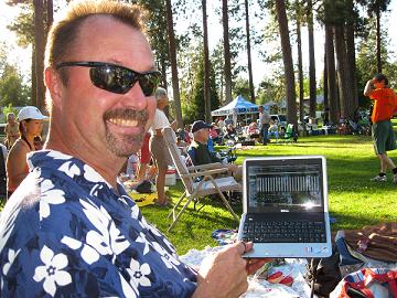 FOH position in my lawn chair