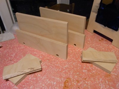 bits ready for glueing
