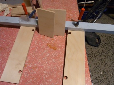 Mouth panels, guide boards on and ready to go