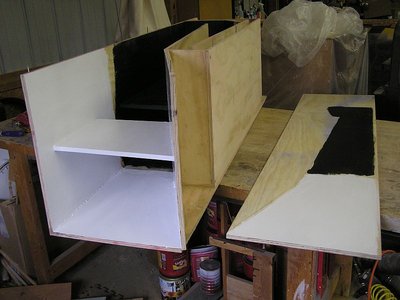 INTERIOR NOW HAS TWO COATS
