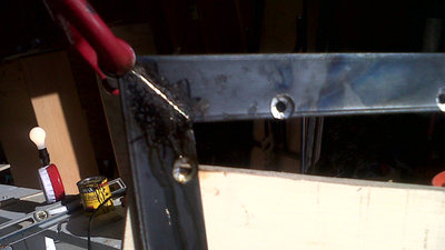 Wipe with flux, and heat until the flux boils and take the flame away and see if the solder runs up the joint, If it doesn’t then keep heating the bar.
