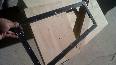 Dry fitting the pieces before soldering