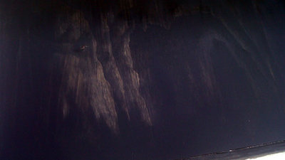 We came to like the finish and wood grain that shows.