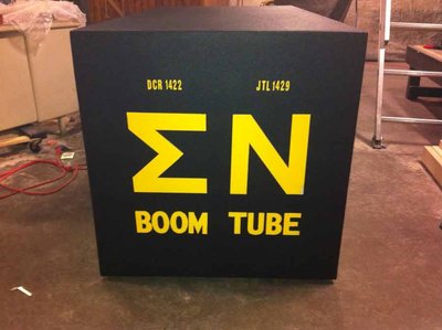 Our custom artwork to dress it up a bit