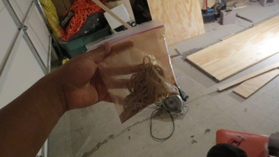 if anyone needs a chalk line but can't to buy-one can make one out of pulverized charcoal and cinnamon,