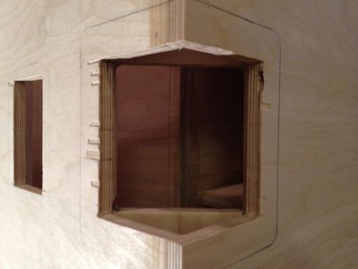 An air leak waiting to happen.