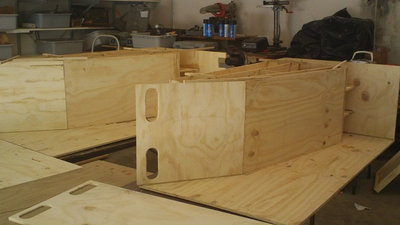 I just can't get past the fact of the profile of these cabs! I just love that 20'' width, thinking of using them as a stage/risers, wall loaded.