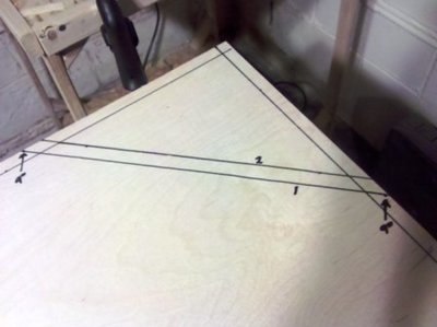 cut on line one..or two?