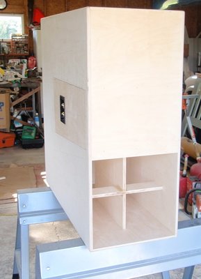 3. Sawdust and assembly complete