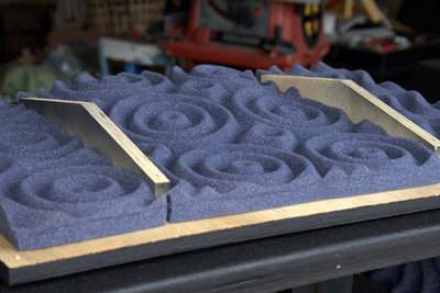 This is what happens when you dye mattress topper &quot;black&quot;.