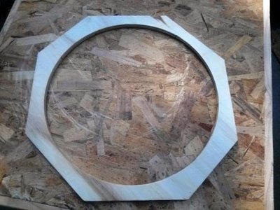The anchor is what I wanted to duplicate, using the first one (seen here) as a jig. Thought it would save time!