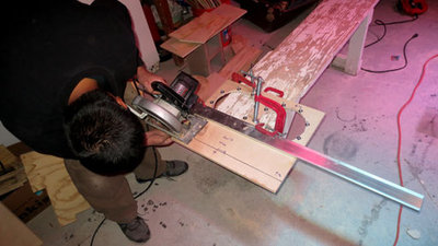 For this build we measured our angles from the side panel with the dimensions so everything is fitted