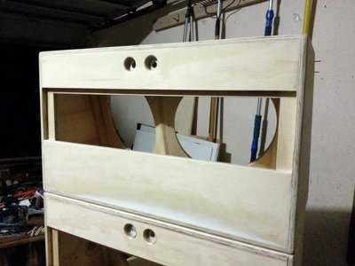 The backs look lonely without the doors.