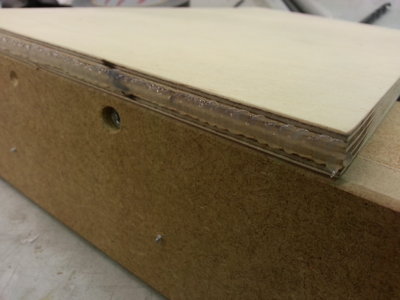 Bead of the Lumber Jack PU. Nice and neat...