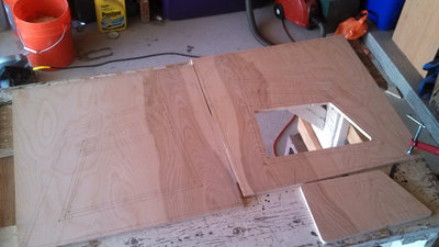 Cutting out the Driver panel